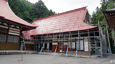 客殿と住職居住部分deある庫裡（くり）